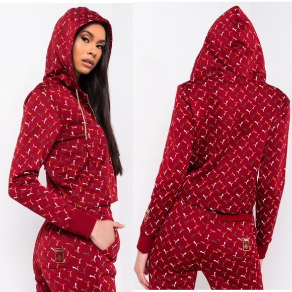 Puma x Charlotte Olympia NWOT Cropped Hoodie size - Picture 1 of 15